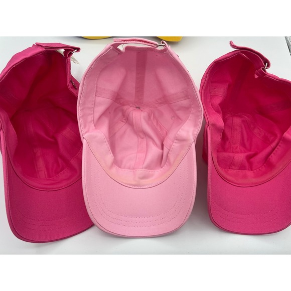 Faded Glory Ball Cap Bundle 6 Flower Rhinestone Colorful Baseball Hat Adjustable - Picture 8 of 8